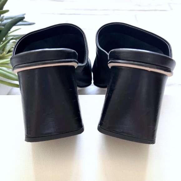 Notabene Copenhagen ‘Ariana II’ Black Square Toe Mule Sandal - Picture 8 of 11